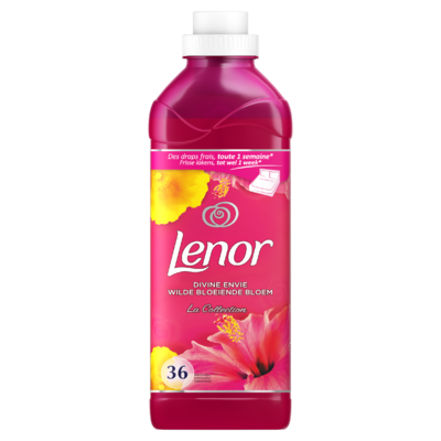 Lenor Wilde Bloeiende Bloem Wasverzachter 900ML, 36 Wasbeurten